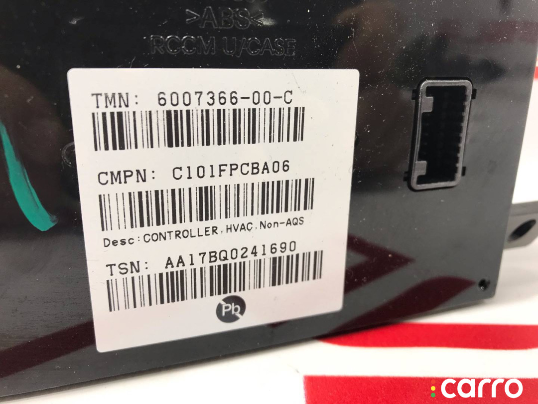 6007378-00-G, 6007366-00-S Блок управления печки/климат-контроля Tesla Model X 2017г. - фото №4
