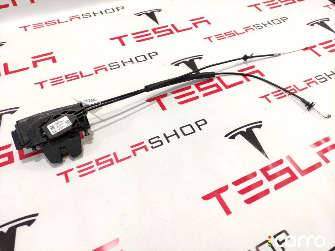 1033838-00-J замок двери задней левой Tesla Model X 2017г. - фото №1