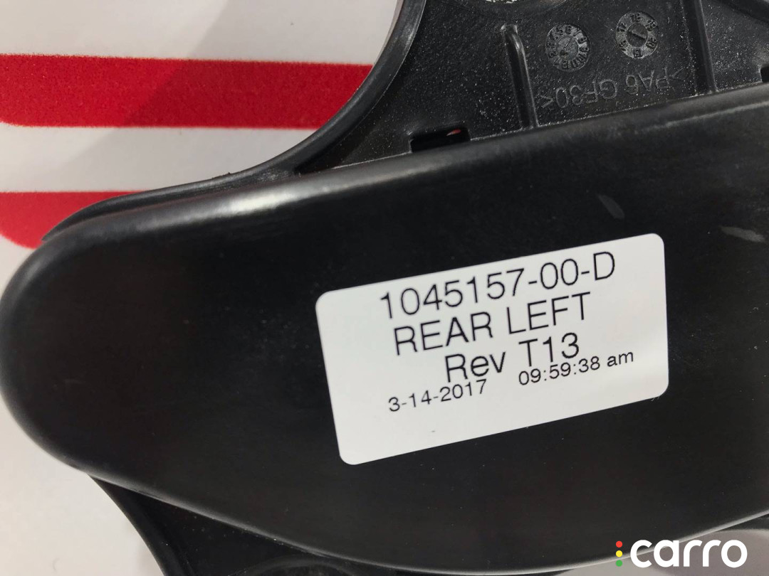 1045157-00-D ручка наружная двери задней левой Tesla Model X 2017г. - фото №4