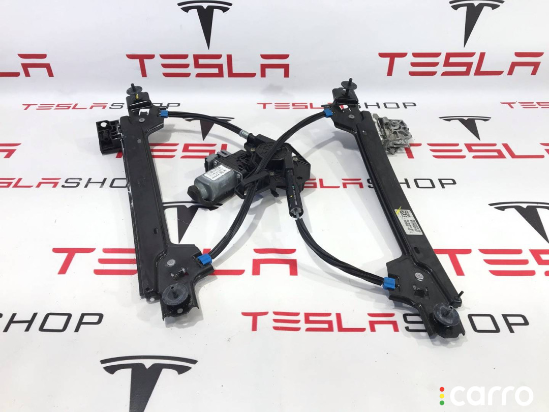 1028820-00-F, 1028820-00-S стеклоподъемник задний левый Tesla Model X 2017г. - фото №1