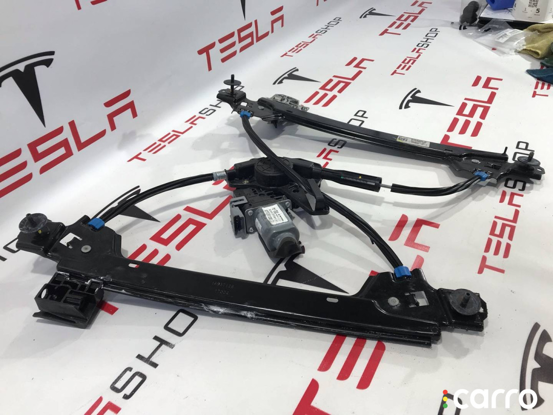 1028820-00-F, 1028820-00-S стеклоподъемник задний левый Tesla Model X 2017г. - фото №2