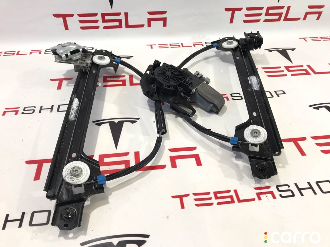 1028820-00-F, 1028820-00-S стеклоподъемник задний левый Tesla Model X 2017г. - фото №3
