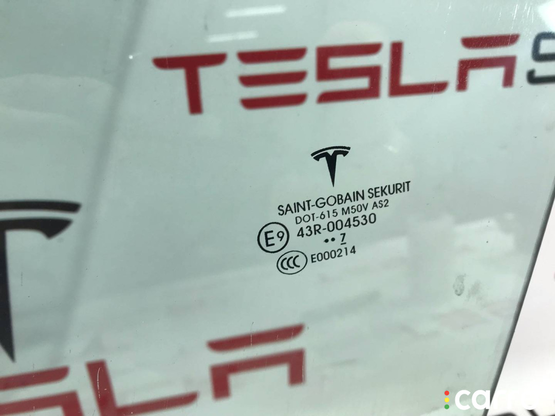102882200J стекло двери передней левой Tesla Model X 2016г. - фото №4
