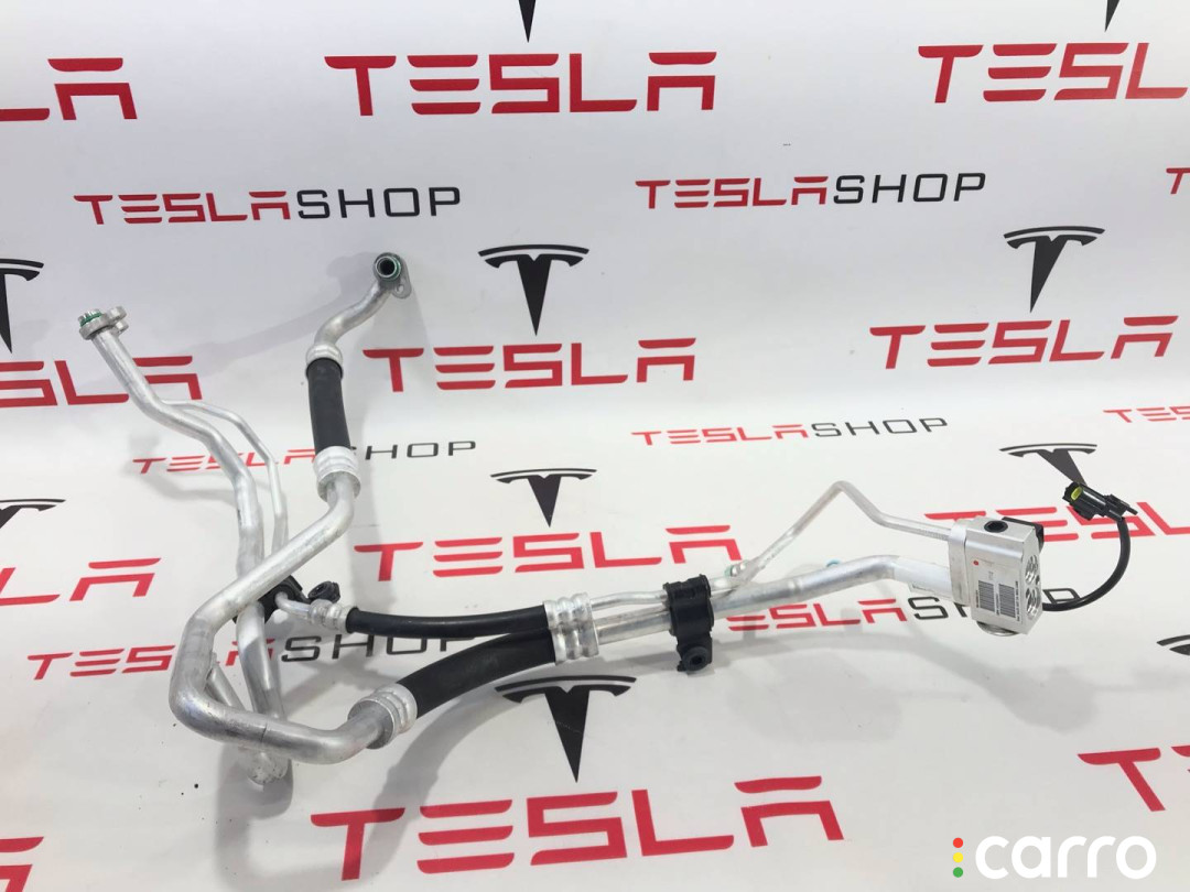 1031670-00-I, 6008481-00-B Трубка кондиционера Tesla Model S 2017г. - фото №3
