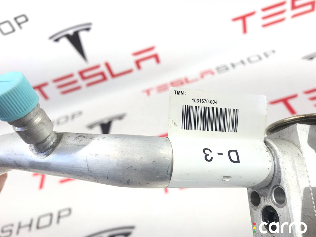 1031670-00-I, 6008481-00-B Трубка кондиционера Tesla Model S 2017г. - фото №6