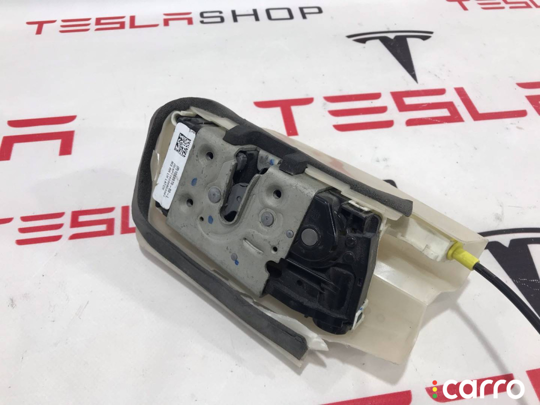 1068970-00-L, 1500674-00-A замок двери задней левой Tesla Model 3 2019г. - фото №3