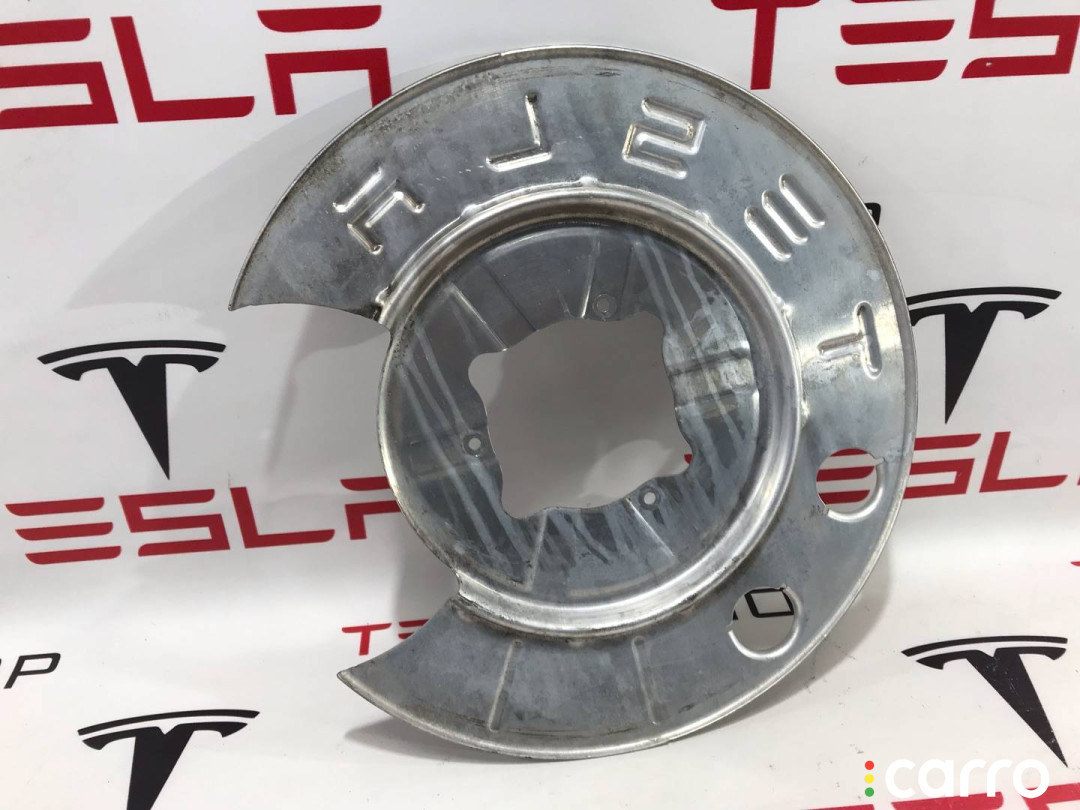 1072160-00-A Кожух тормозного диска Tesla Model S 2017г. - фото №2