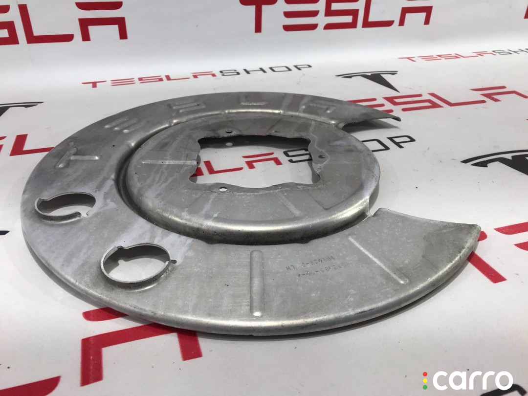 1072160-00-A Кожух тормозного диска Tesla Model S 2017г. - фото №3