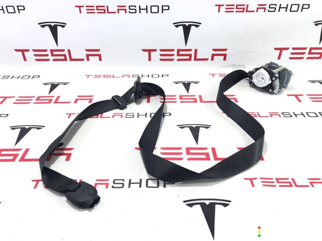 1556501-00-B Ремень безопасности передний правый Tesla Model S 2-й рест 2021г. - фото №1