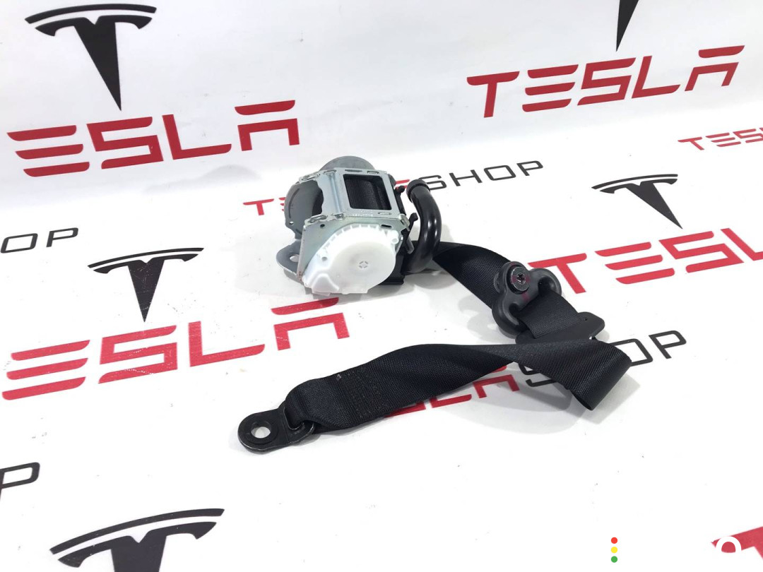 1565100-00-B Ремень безопасности задний Tesla Model S 2-й рест 2021г. - фото №1