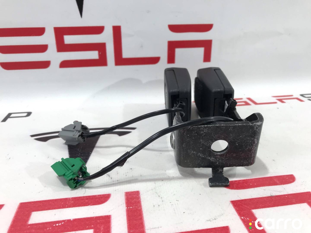 1592381-00-C, 1592381-91-C Замок ремня безопасности задний Tesla Model S 2-й рест 2021г. - фото №2