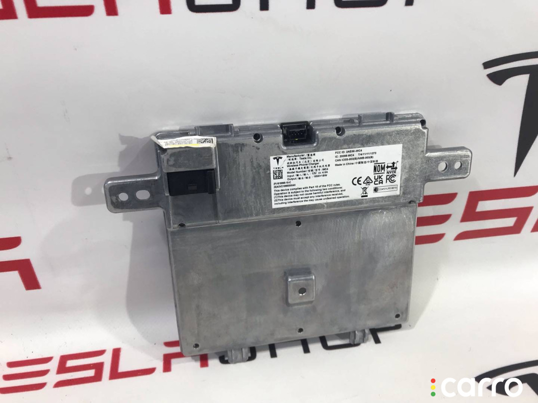 1615868-10-C Беспроводное зарядное устройство Tesla Model S 2-й рест 2021г. - фото №3