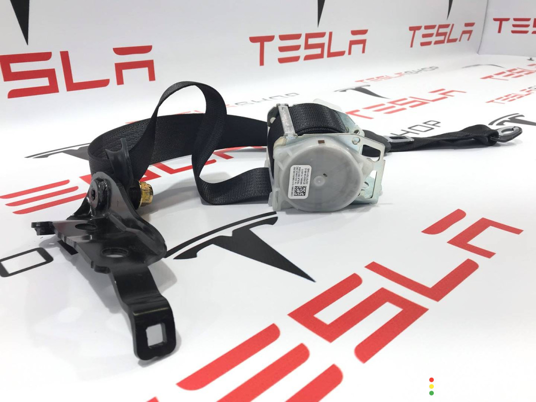 1023136-00-C, 1022114-00-B Ремень безопасности задний левый нижний Tesla Model S 2017г. - фото №2