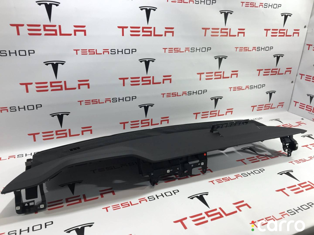 1562987-00-H панель передняя салона (торпедо) Tesla Model S 2-й рест 2021г. - фото №3