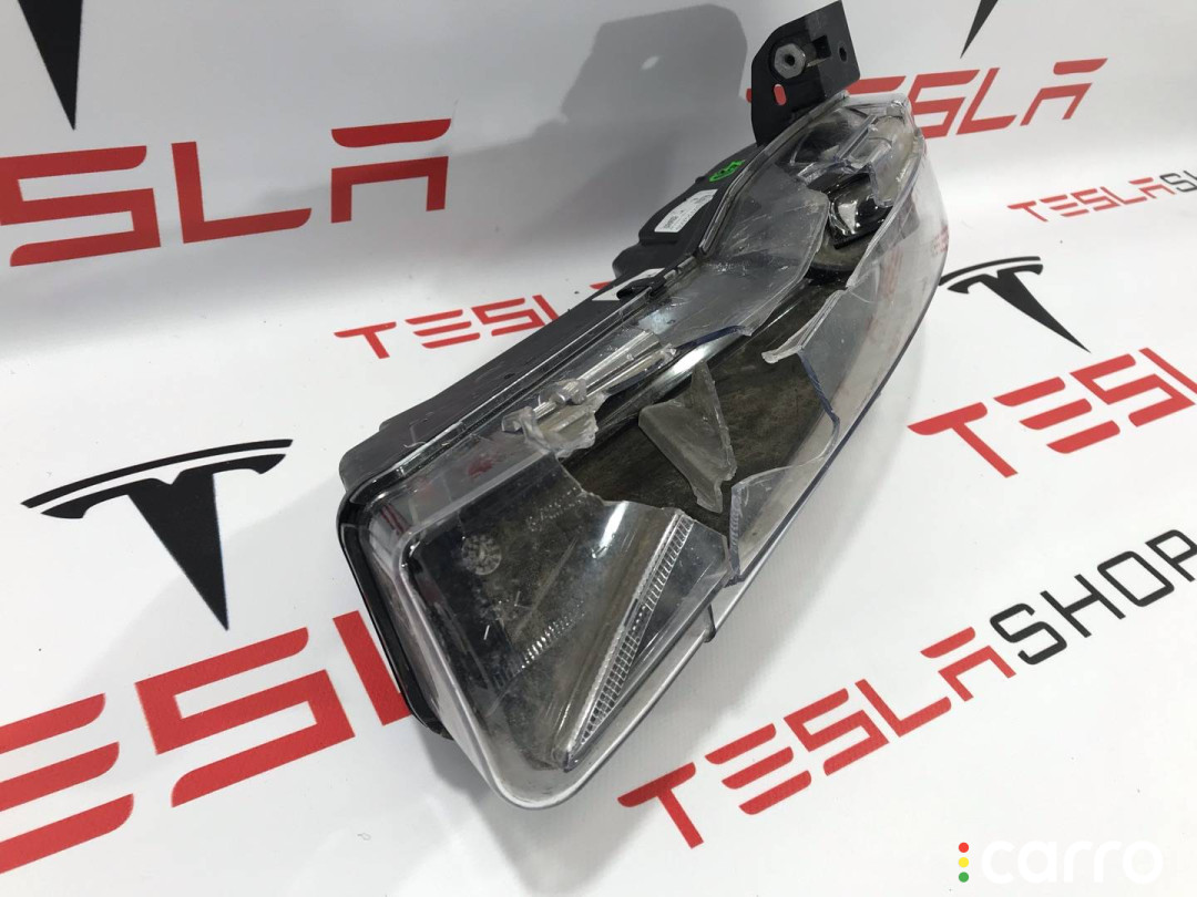 1563710-00-A фара противотуманная левая Tesla Model S 2-й рест 2021г. - фото №2