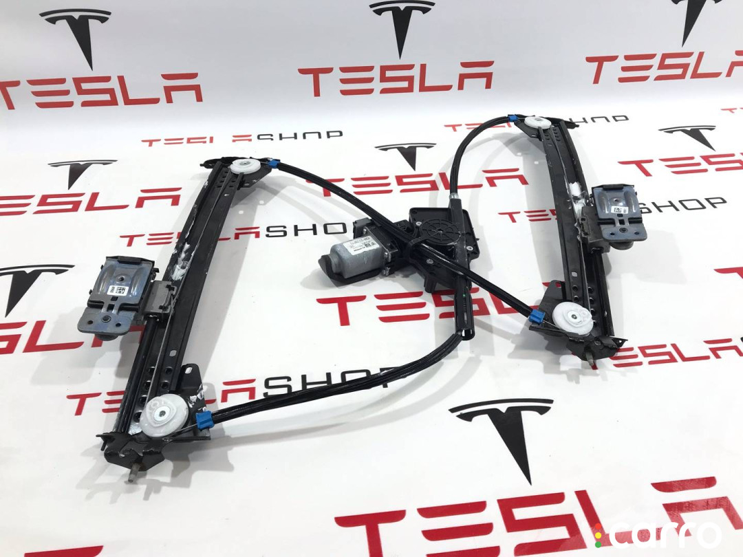 1506037-D3-F стеклоподъемник передний левый Tesla Model S 2-й рест 2021г. - фото №1