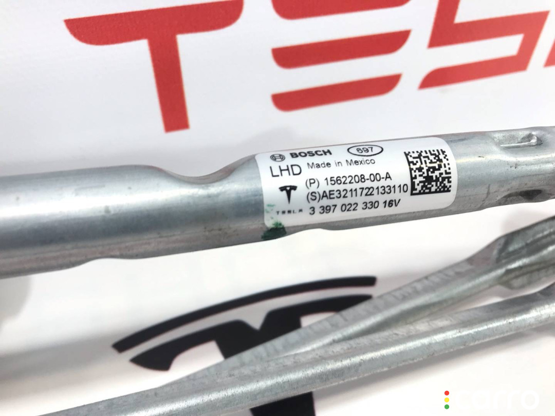 1562208-00-A механизм стеклоочистителя (трапеция дворников) Tesla Model S 2-й рест 2021г. - фото №5