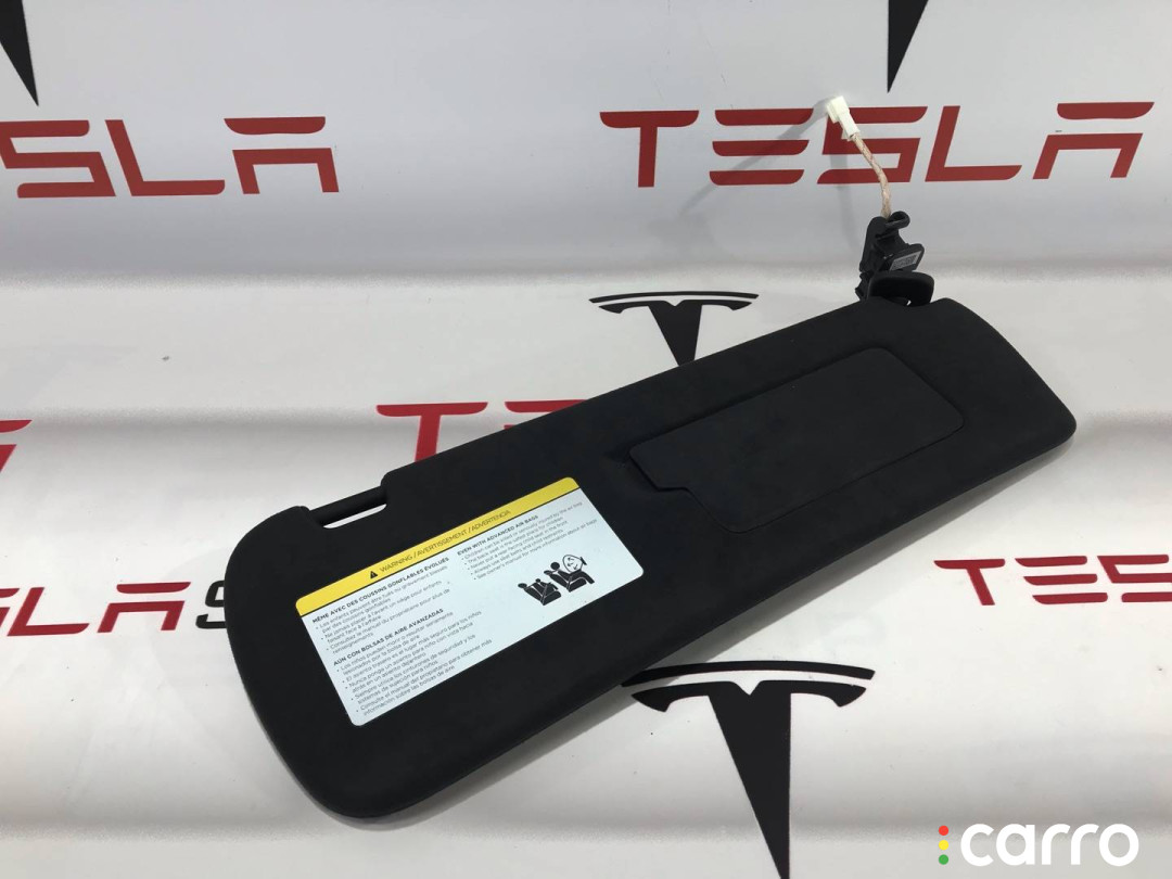 1587797-04-B Козырек солнцезащитный правый Tesla Model S 2-й рест 2021г. - фото №1