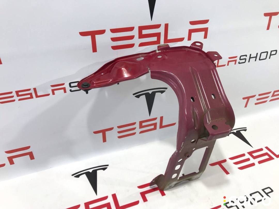 1553708-S0-C, 1614514-00-B, 1614518-00-A Кронштейн крыла переднего Tesla Model S 2-й рест 2021г. - фото №2
