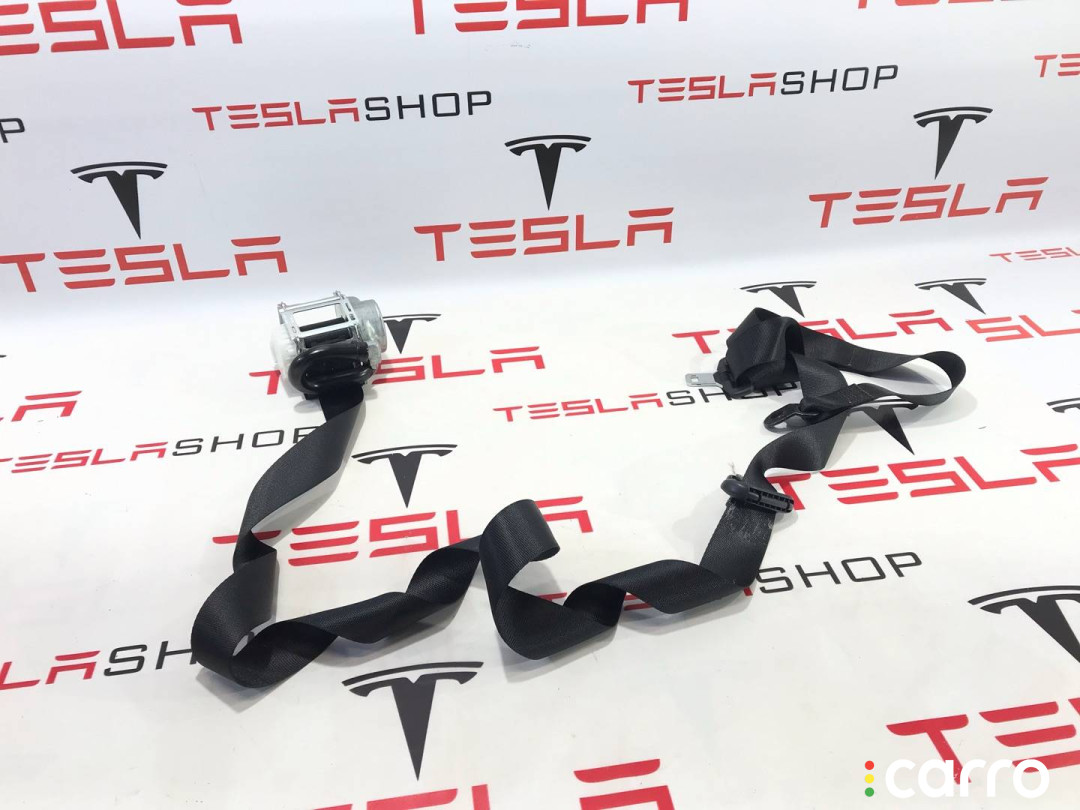 1565100-00-B Ремень безопасности задний Tesla Model S 2-й рест 2021г. - фото №1