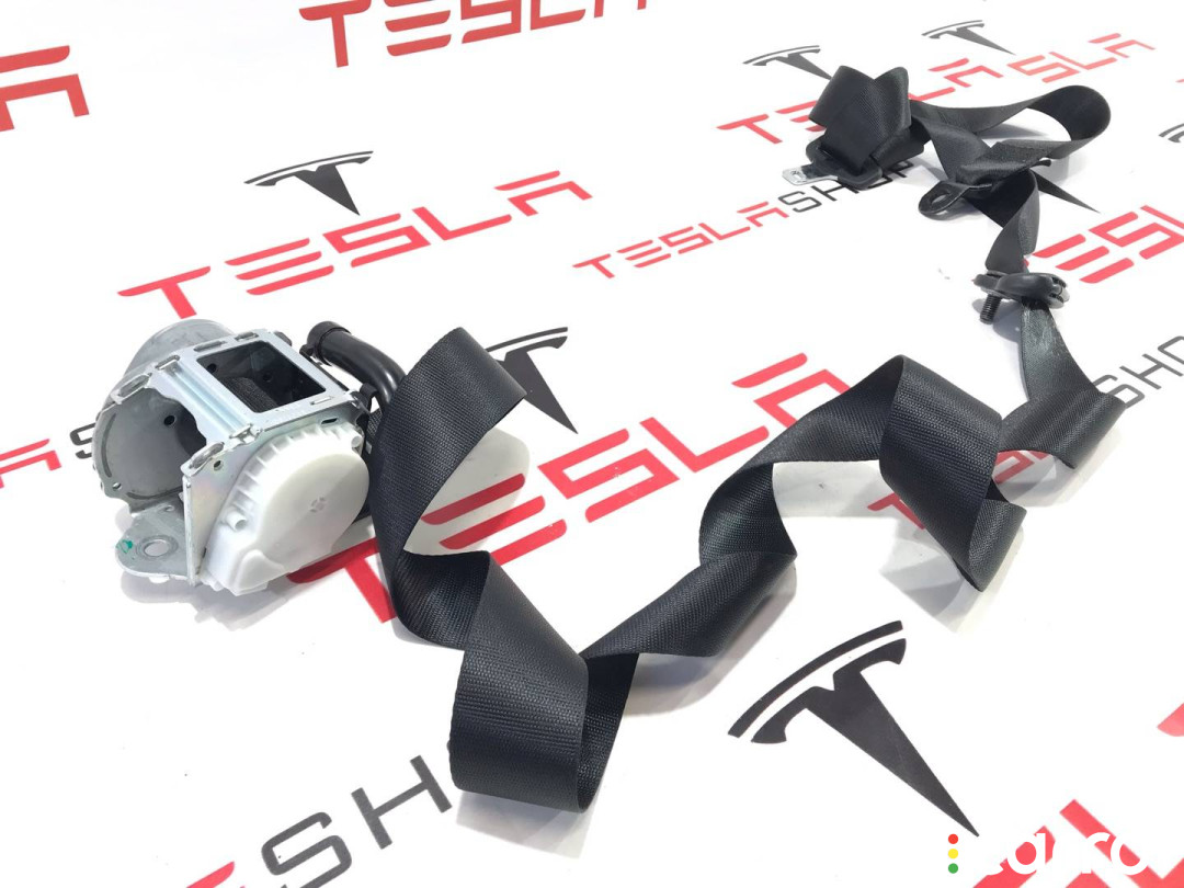 1565100-00-B Ремень безопасности задний Tesla Model S 2-й рест 2021г. - фото №2