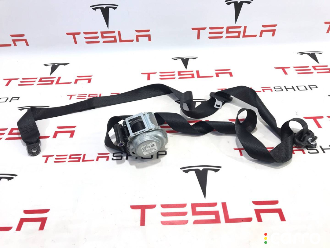1565100-00-B Ремень безопасности задний Tesla Model S 2-й рест 2021г. - фото №3