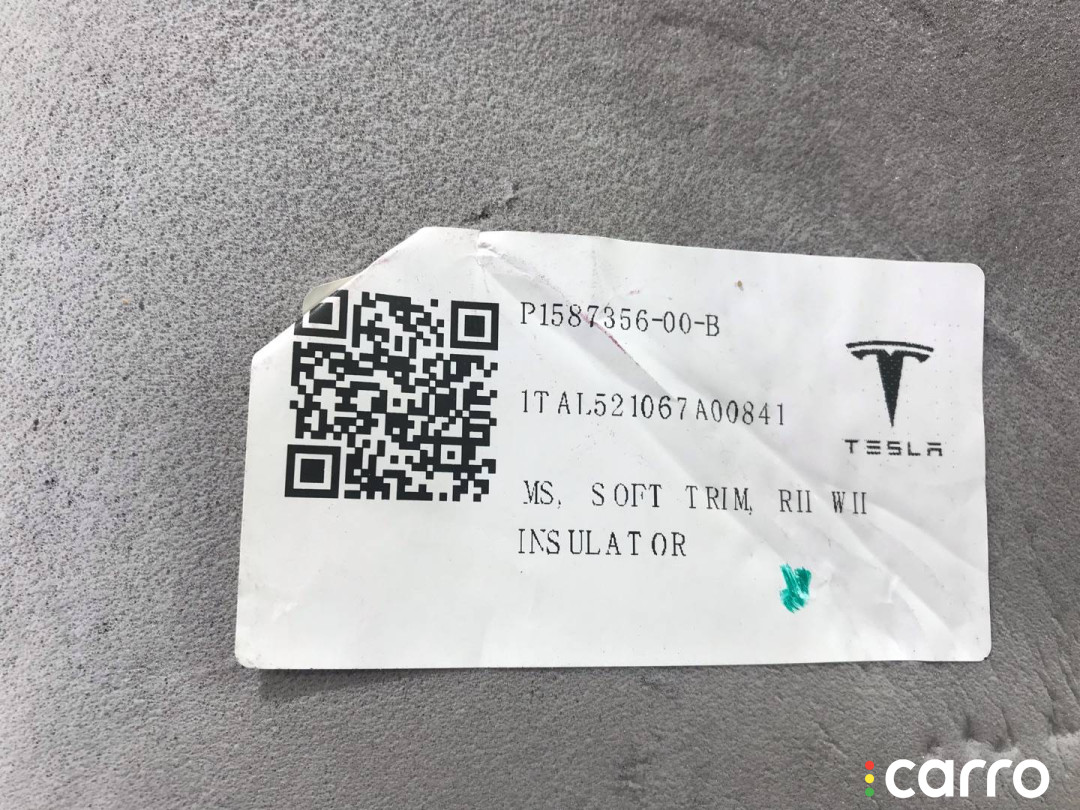 1587356-00-B шумоизоляция (термозащита) Tesla Model S 2-й рест 2021г. - фото №5