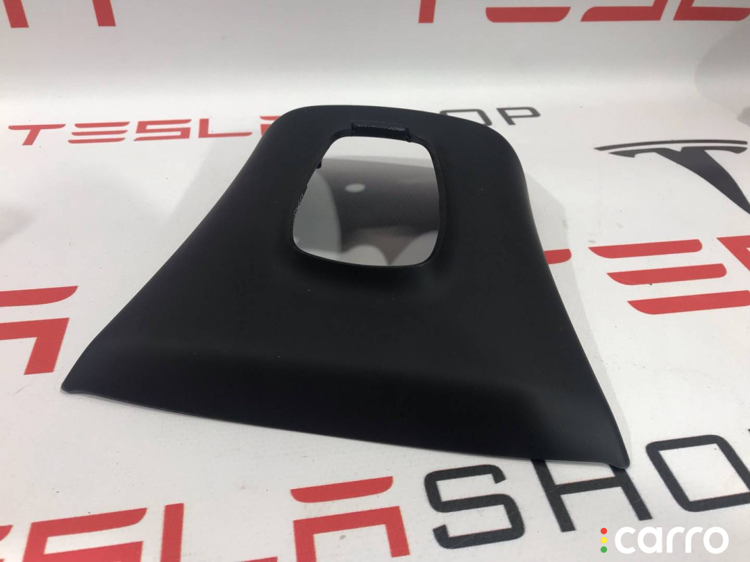 1610731-00-A, 1587847-00-A накладка зеркала внутреннего Tesla Model S 2-й рест 2021г. - фото №1