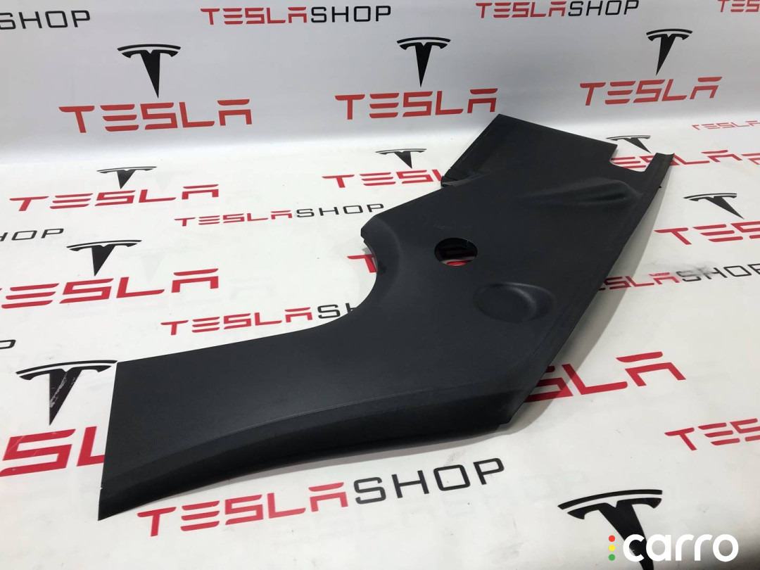 1564261-00-A подкапотный пластик левый Tesla Model S 2-й рест 2021г. - фото №1