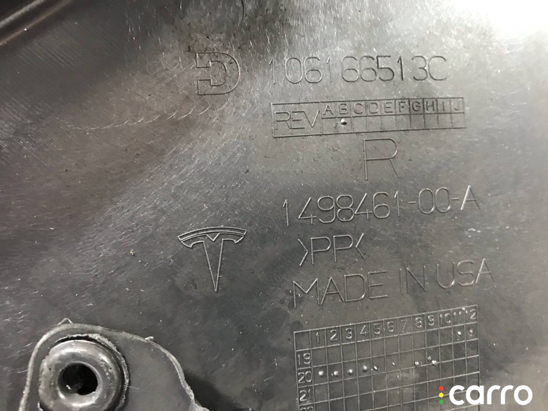 1497295-01-A, 1498035-00-A, 1498461-00-A обшивка двери передней правой Tesla Model Y 2020г. - фото №5
