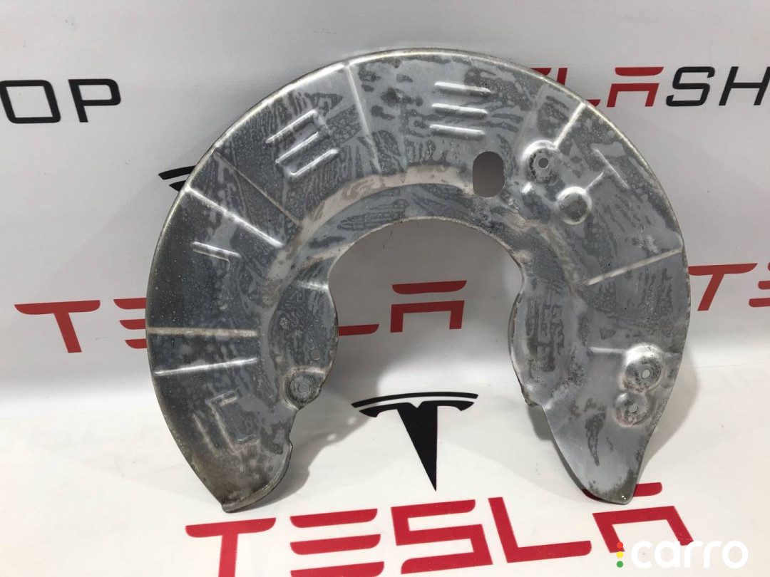 1027661-01-B Кожух тормозного диска Tesla Model X 2017г. - фото №1