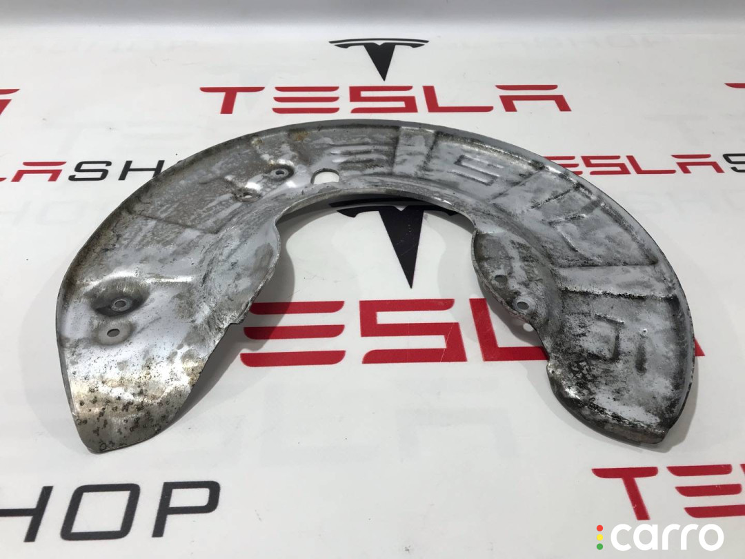 1027661-01-B Кожух тормозного диска Tesla Model X 2017г. - фото №3