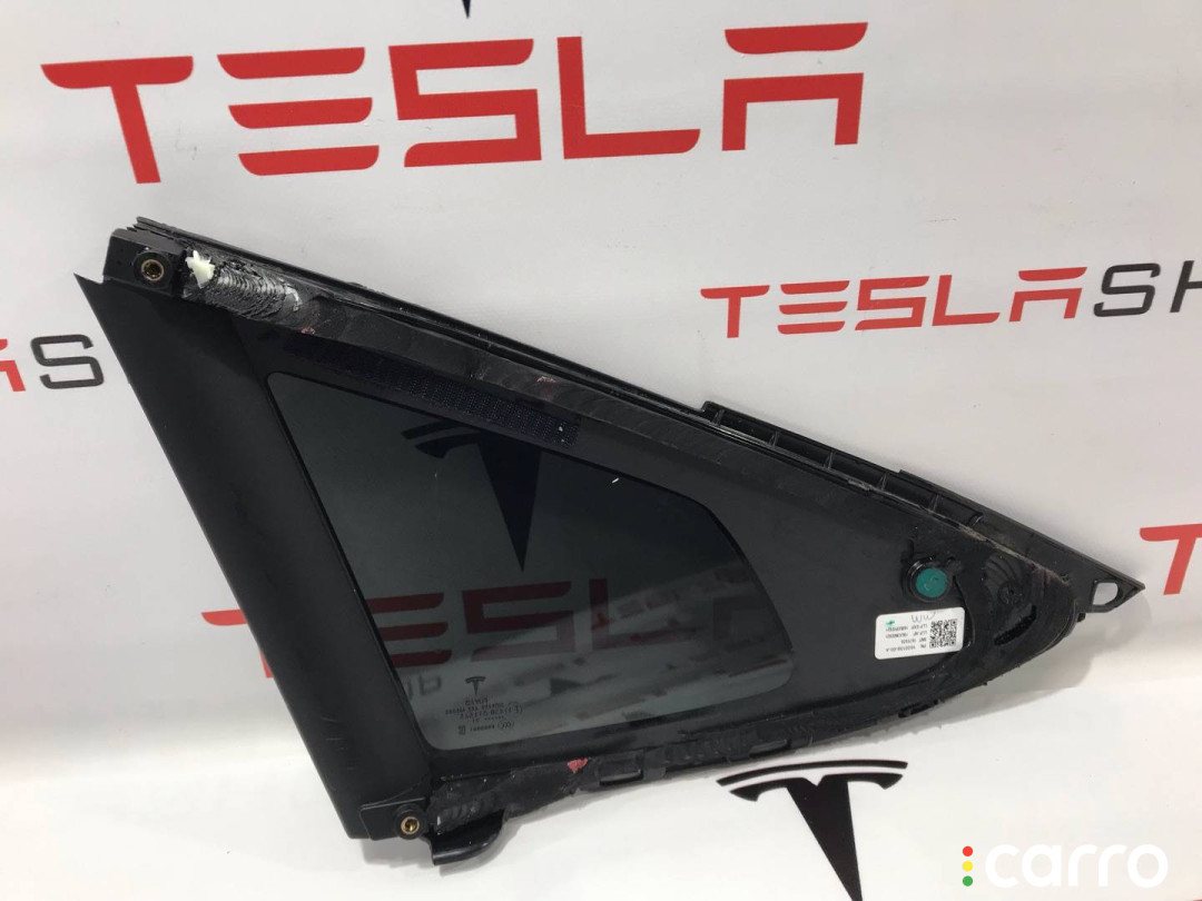 1600156-00-A Форточка в заднее крыло Tesla Model S 2-й рест 2021г. - фото №4