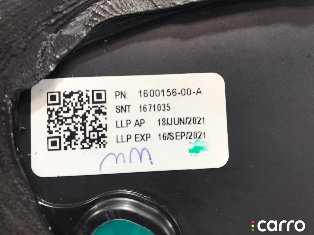 1600156-00-A Форточка в заднее крыло Tesla Model S 2-й рест 2021г. - фото №6