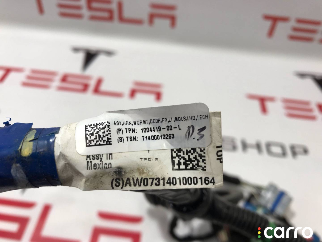 1004419-00-L Электропроводка двери Tesla Model S - фото №4