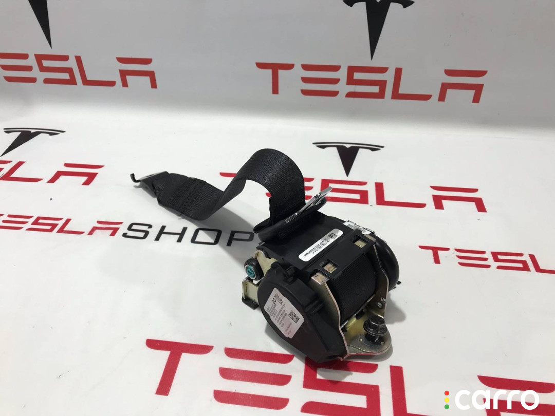 1081281-01-F Ремень безопасности задний Tesla Model 3 2020г. - фото №2