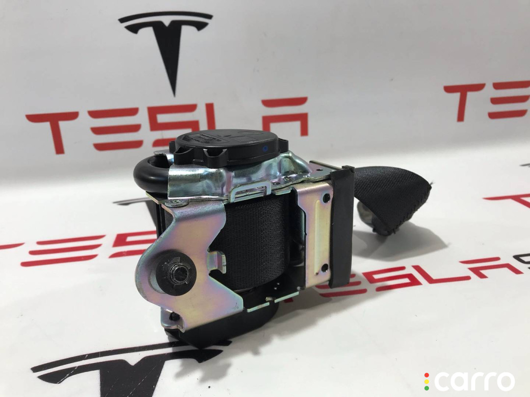 1081281-01-F Ремень безопасности задний Tesla Model 3 2020г. - фото №5