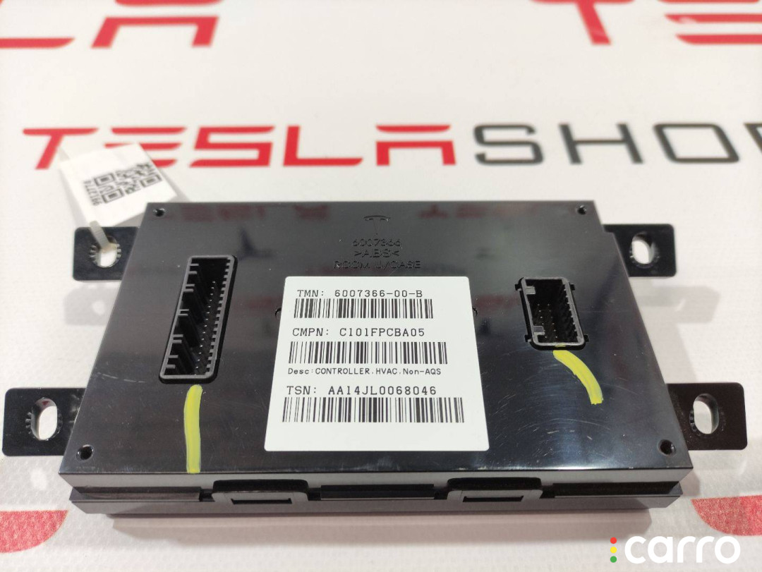 6007366-00-B, 6007366-00-E Блок управления печки/климат-контроля Tesla Model S 2015г. - фото №1