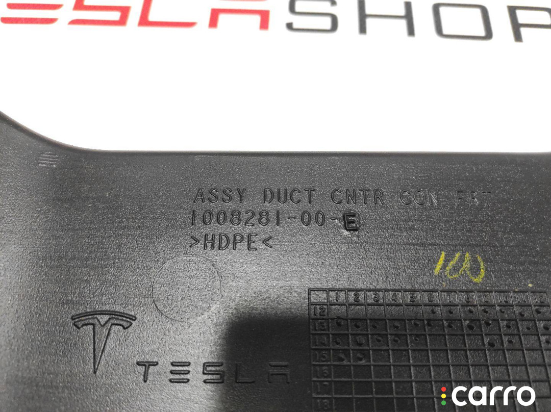 1008281-00-E воздуховод Tesla Model S 2015г. - фото №3