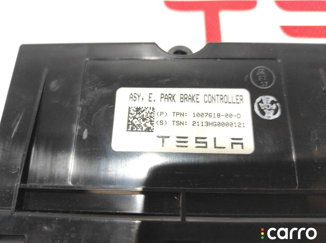 1007618-00-D ЭБУ электронного стояночного тормоза Tesla Model S 2017г. - фото №3
