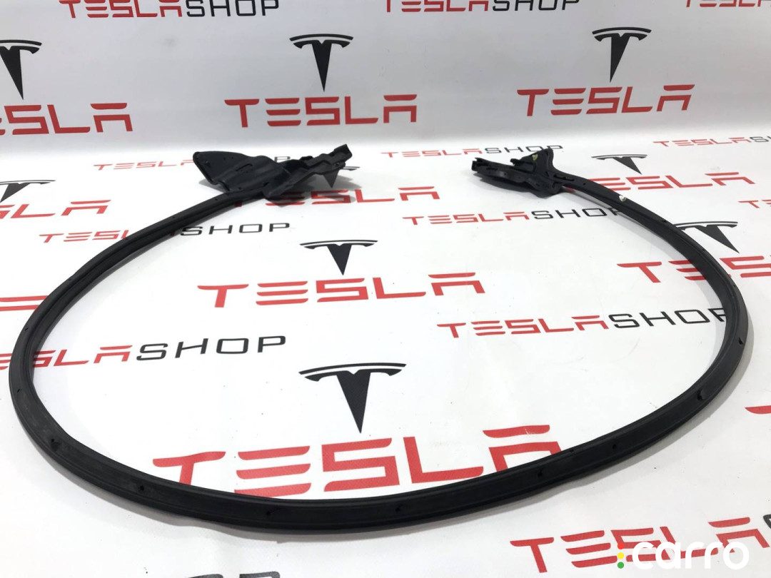 600959300D Уплотнитель передней двери Tesla Model S 2016г. - фото №4