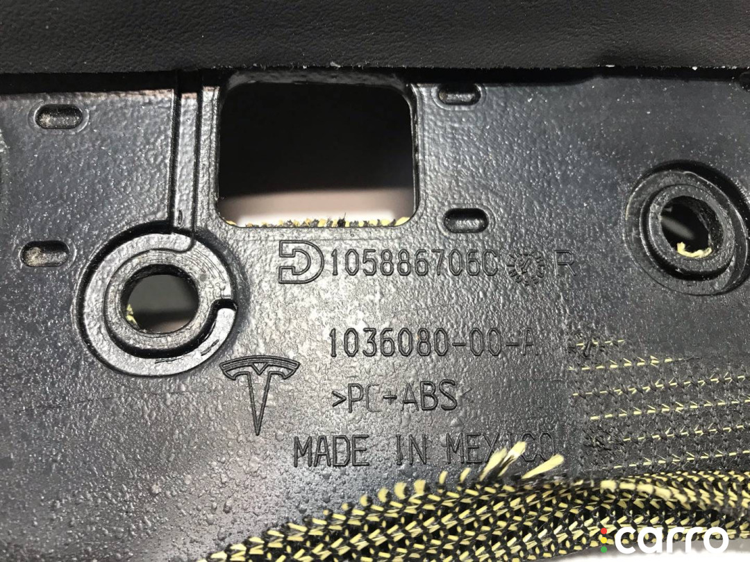 1036080-00-A, 1037521-18-I, 1037521-18-K обшивка двери задней правой Tesla Model X 2017г. - фото №6