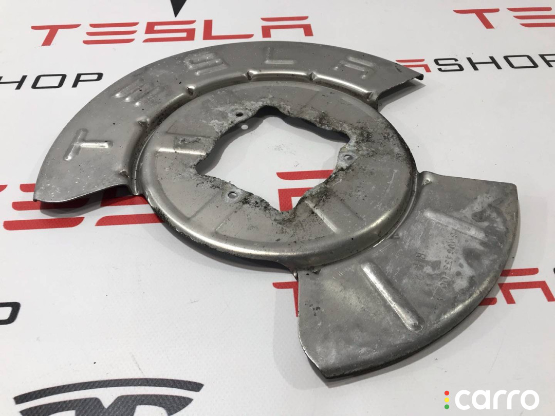 6006433-00-A Кожух тормозного диска Tesla Model S 2015г. - фото №3