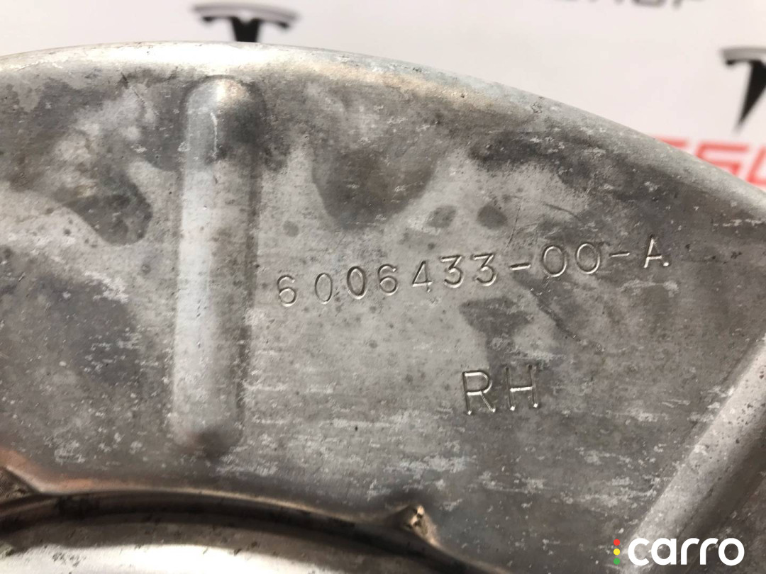 6006433-00-A Кожух тормозного диска Tesla Model S 2015г. - фото №4