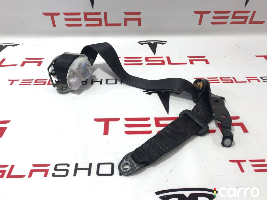 1023136-00-C, 1022115-00-B Ремень безопасности задний правый нижний Tesla Model S 2015г. - фото №1