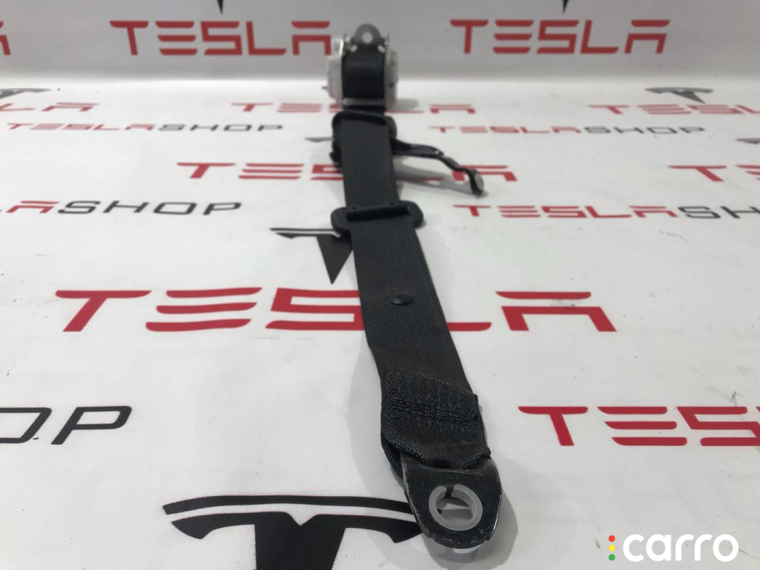 1023136-00-C, 1022114-00-B Ремень безопасности задний левый нижний Tesla Model S 2015г. - фото №3