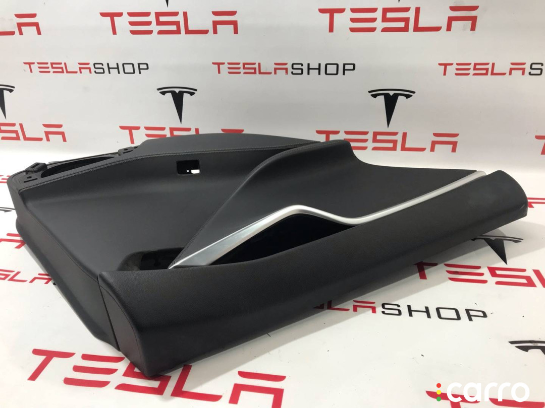 1008133-00-D, 6006133-00-K обшивка двери задней левой Tesla Model S 2015г. - фото №4