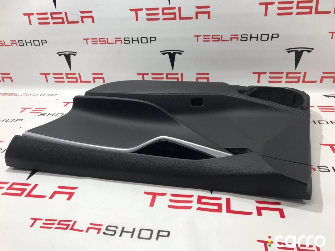 1007912-00-D, 1007936-08-L обшивка двери передней правой Tesla Model S 2015г. - фото №4