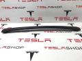 1009236-00-H, 1009255-00-G Накладка крышки багажника Tesla Model S 2013г. - фото №3