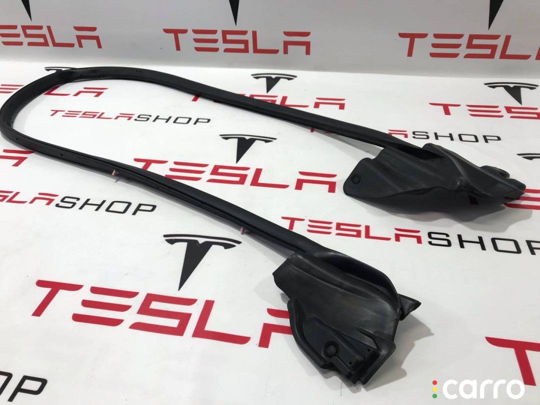 600959300D Уплотнитель передней двери Tesla Model S 2013г. - фото №2